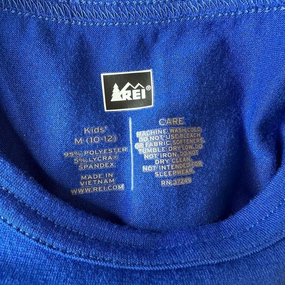 REI CO-OP Pajama Base Layer Set Kids Size M/10-12 - Picture 4 of 11